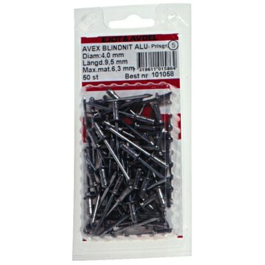 Ejot 101358 Blindnit AVEX, aluminium/stål